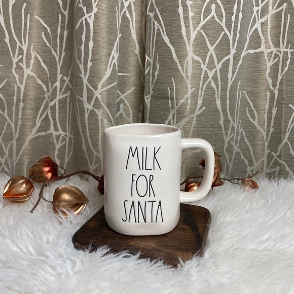 Rae Dunn MILK SANTA CHRISTMAS KITCHEN NEW HTF - Picture 8 of 8
